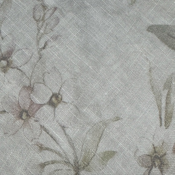 Three Dots 100% Linen Floral Wrap Skirt – Size M - Picture 6 of 10